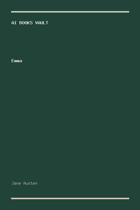 Emma by Jane Austen
