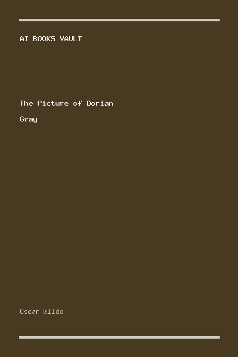 The Picture of Dorian Gray by Oscar Wilde