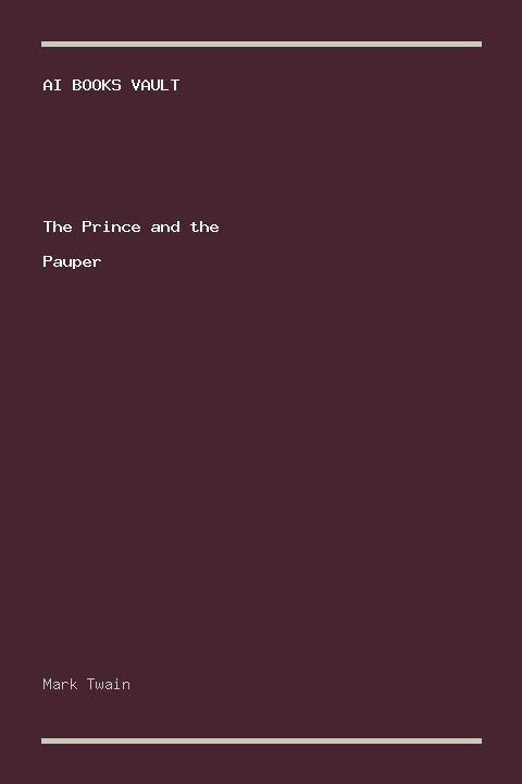The Prince and the Pauper by Mark Twain