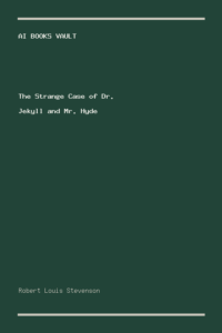 The Strange Case of Dr. Jekyll and Mr. Hyde by Robert Louis Stevenson